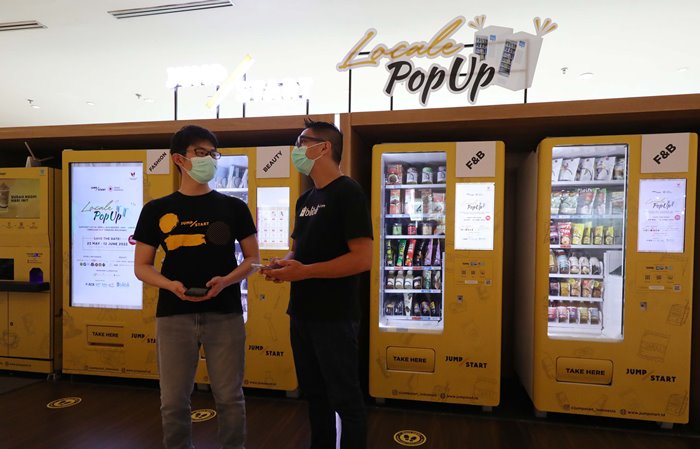 Kolaborasi Blibli dan Jumpstart Hasilkan Smart Vending Machine Pertama Yang Jual Kurasi Produk