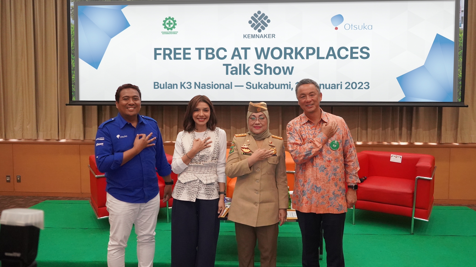 Otsuka Dukung Eliminasi TBC 2030 Melalui Program  Free TBC at Workplace