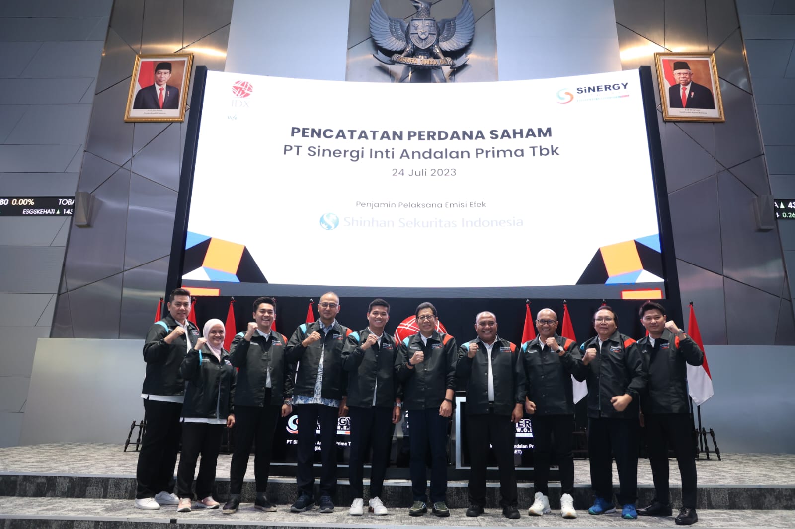 Resmi Ipo Pt Sinergi Inti Andalan Prima Tbk Inet Raup Rp Miliar