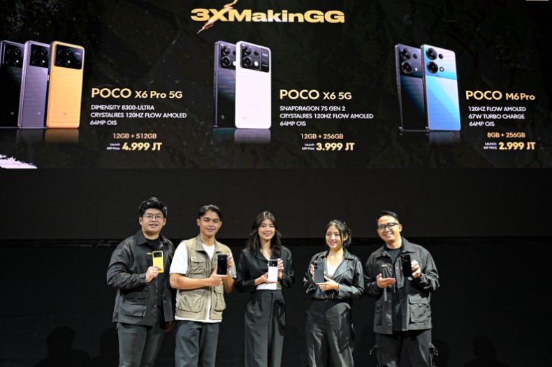 POCO Kembali Guncang Pasar Smartphone Indonesia dengan Merilis Tiga Smartphone Berperforma Ekstrem