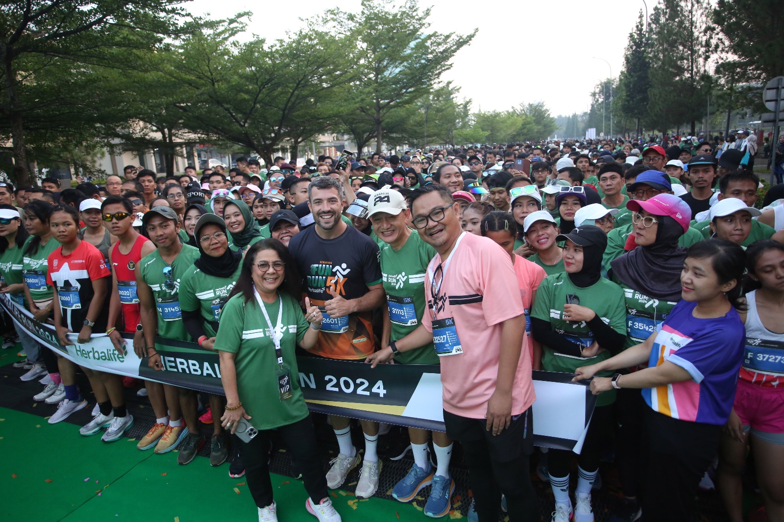 4.000 Peserta Ikuti Herbalife Run 2024 di ICE BSD, Tangerang