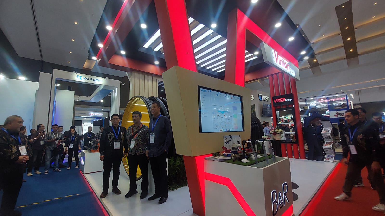 Vinilon Group Luncurkan Pipa Vinilon KRAH Berstandar Internasional             di Indo Water Expo &amp; Forum 2024