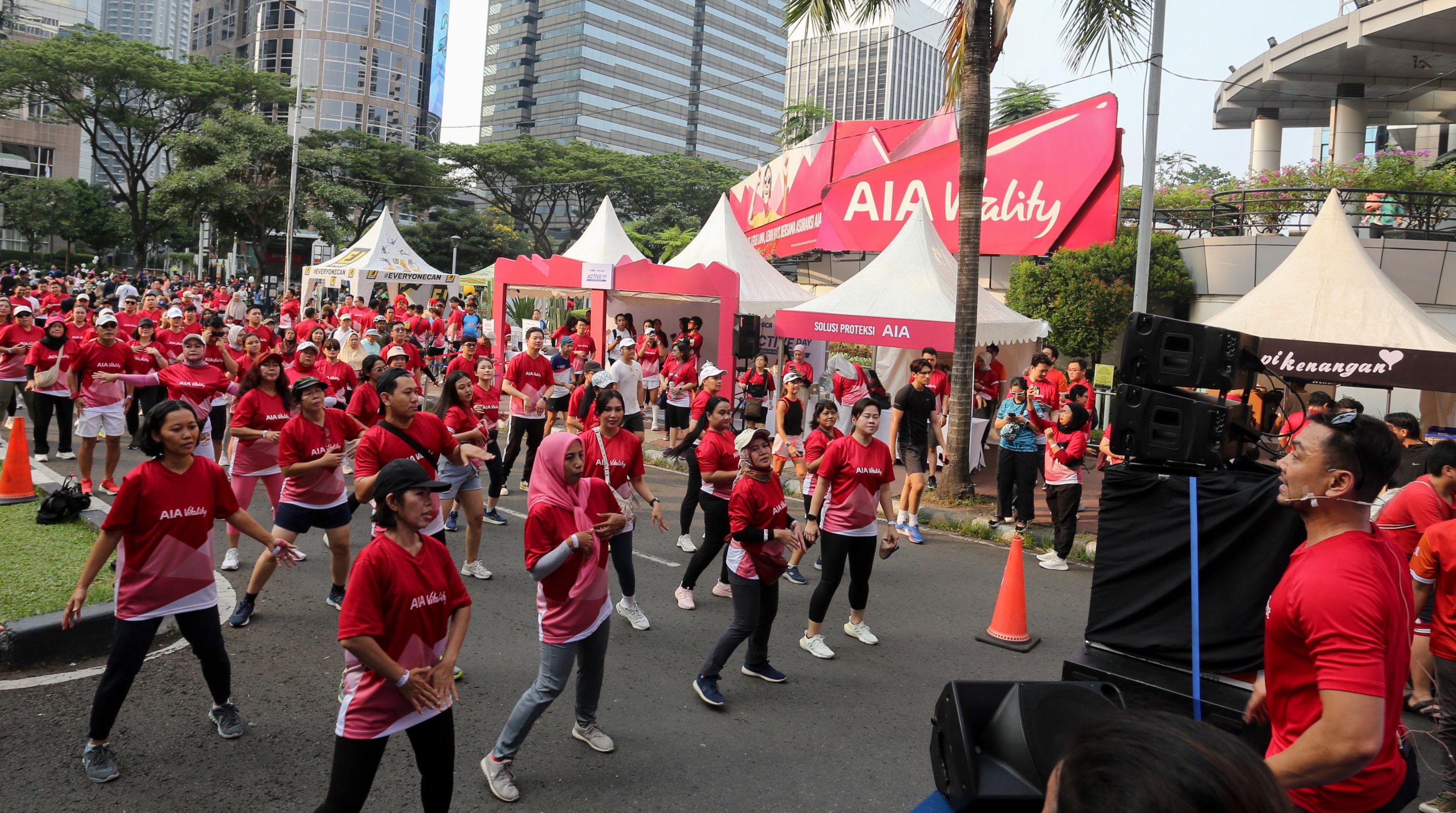 Cara Seru Dorong Gaya Hidup Sehat Masyarakat di BCA-AIA Vitality Active Day 2024