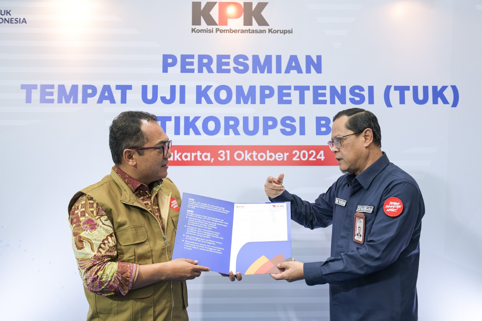 BTN Jadi Pelopor Uji Kompetensi Anti Korupsi di Luar LSP KPK