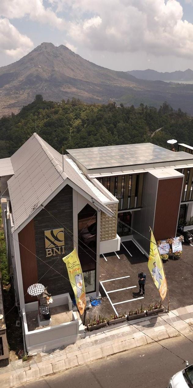 BNI Digital Banking Cafe Hadir di Bali, Nikmati Keindahan Gunung Batur Sambil Bertransaksi