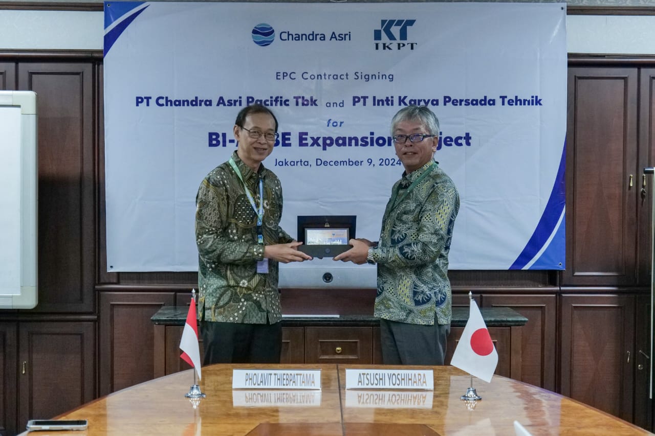 Chandra Asri Group Bermitra dengan IKPT untuk  Meningkatkan Kapasitas Pabrik MTBE dan Butene-1