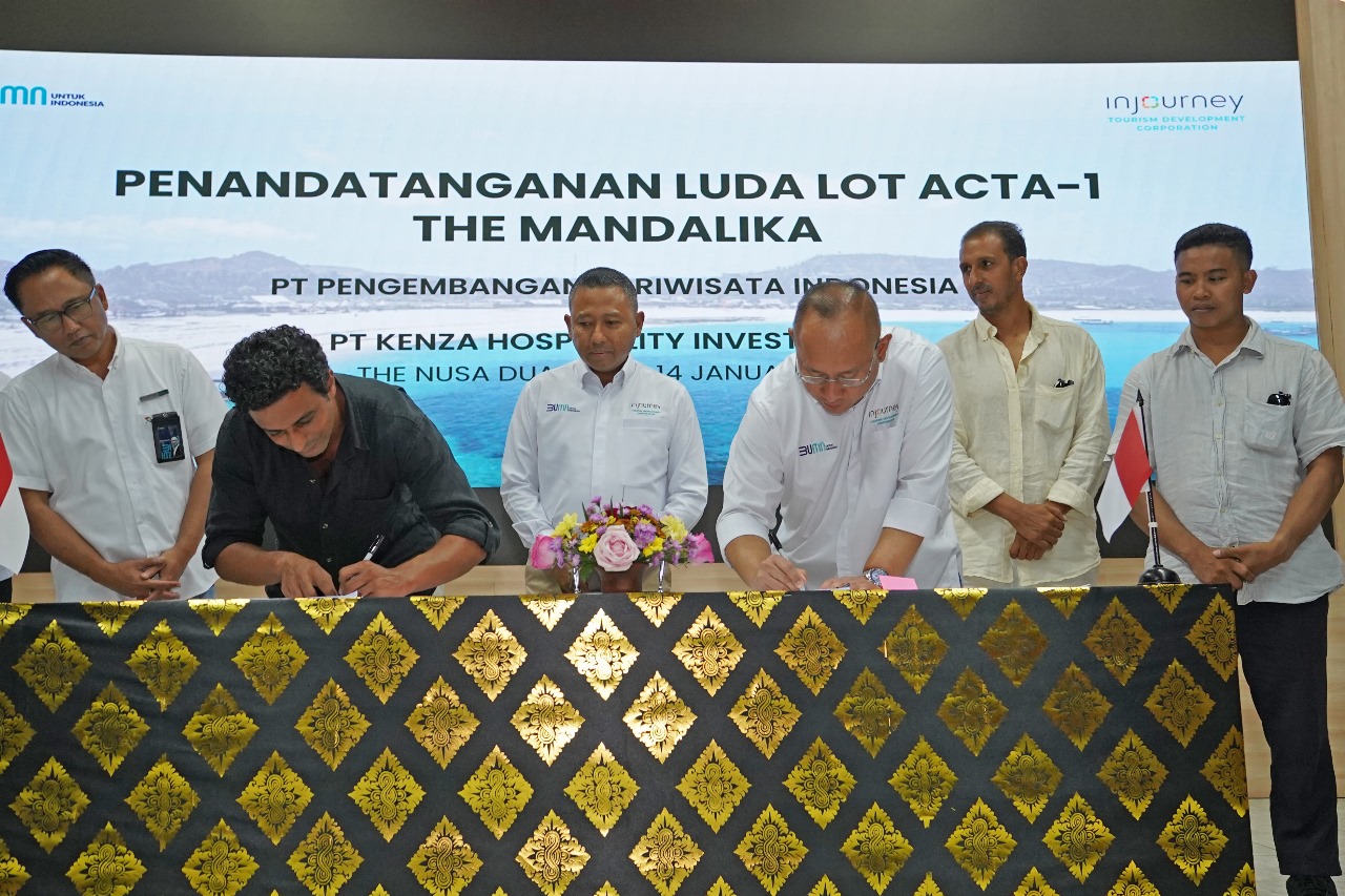 Penandatanganan LUDA LOT ACTA-1, The Mandalika