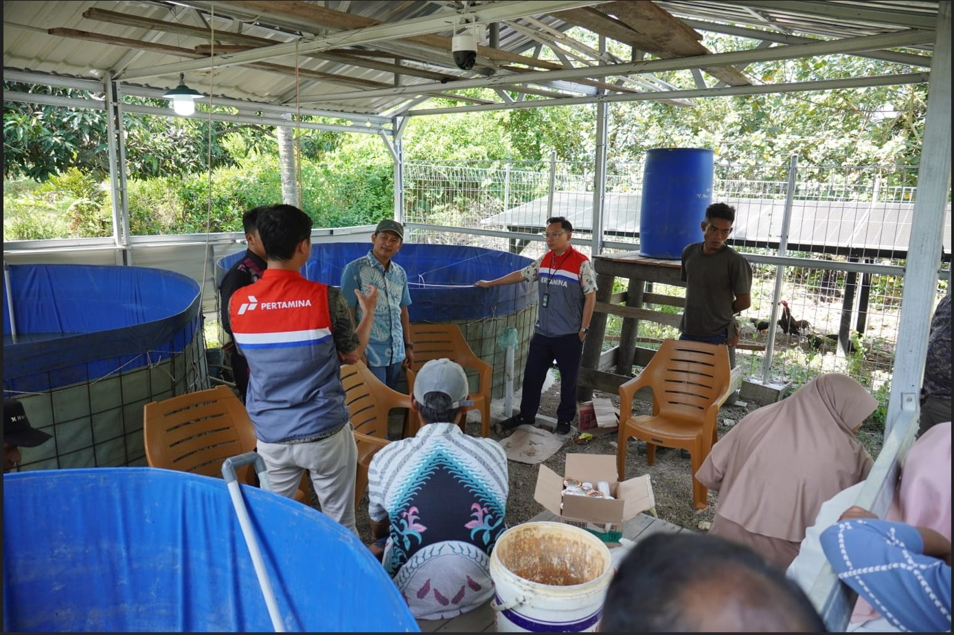 Manfaatkan Teknologi Bioflok, Cara Kilang Pertamina Dukung Astacita Swasembada Pangan