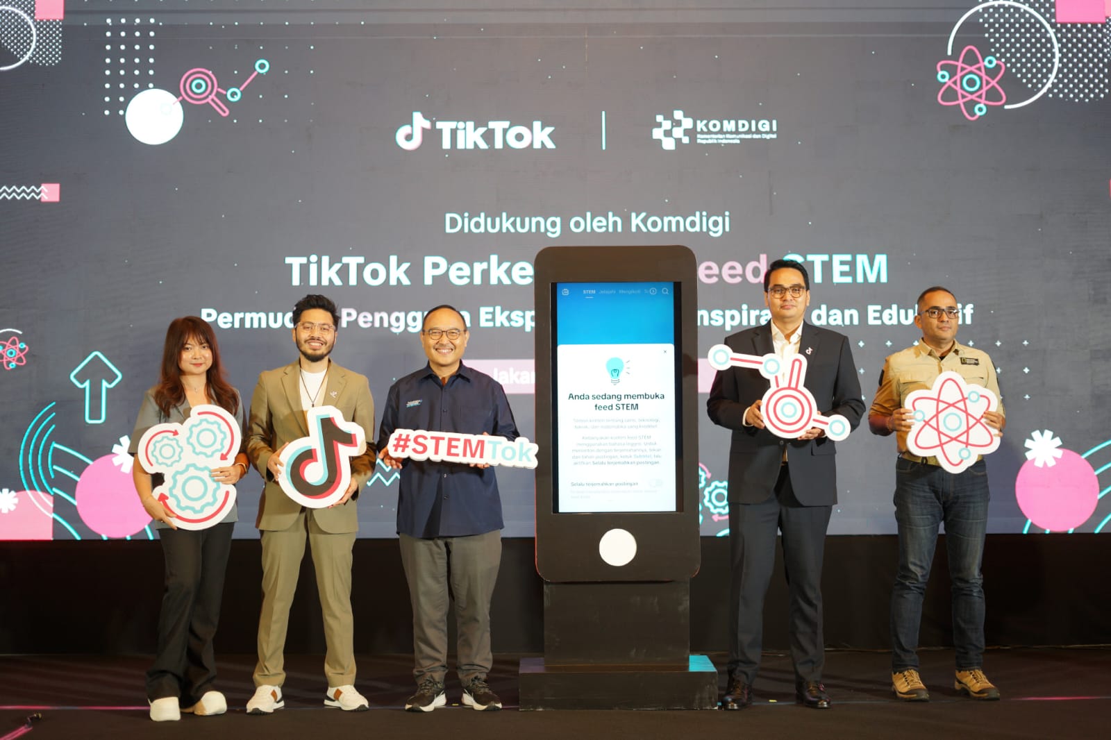 TikTok Perkenalkan Feed STEM di Indonesia, Permudah Akses ke Konten Sains dan Teknologi yang Edukatif dan Inspiratif