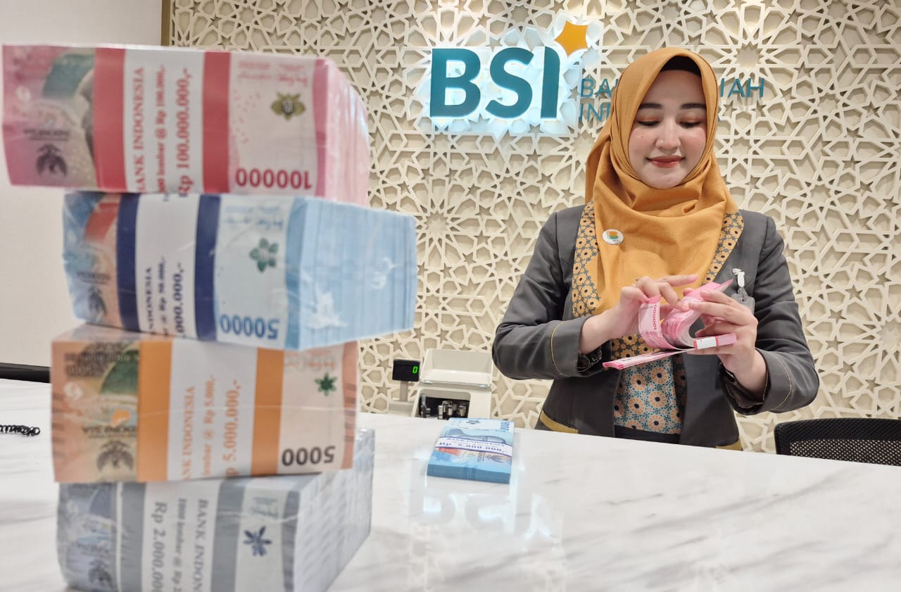 Jelang Libur Idul fitri, BSI Siapkan Uang Tunai Rp42,88 Triliun