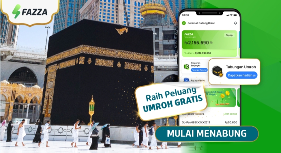 Fazza Hadirkan Tabungan Umrah, Solusi Praktis dan Aman untuk Calon Jamaah