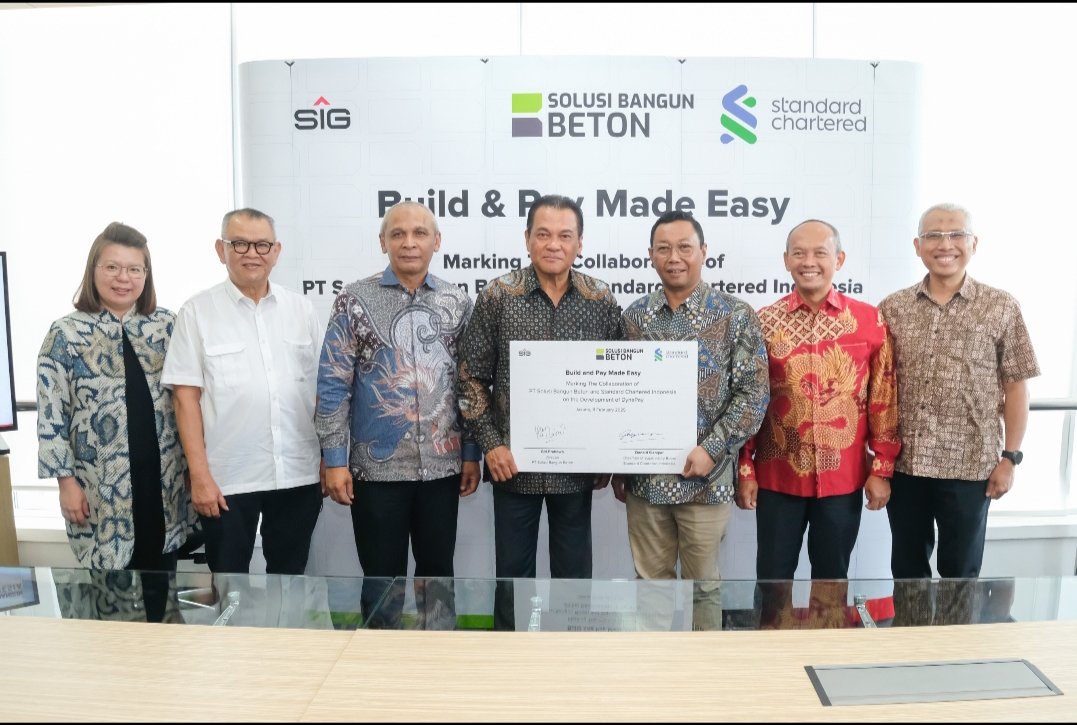 Standard Chartered Indonesia Dukung Keberhasilan Pengembangan Sistem Transaksi Digital PT Solusi Bangun Beton Lewat Solusi Straight2 Bank Pay