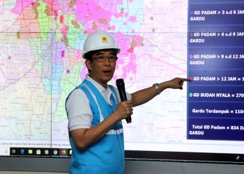 72,6% Gardu Terdampak Banjir Kembali Menyala