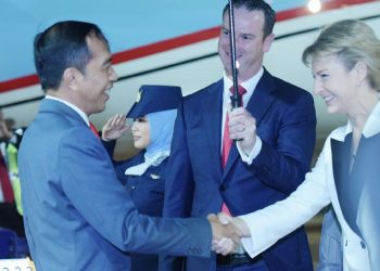 Jokowi Tiba di Canberra Australia