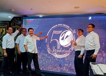 Bertransformasi Jadi PT, Jamkrindo Luncurkan Logo HUT Ke-50