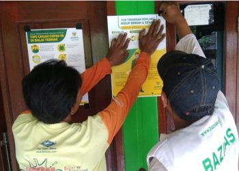 Sambangi Rumah-Rumah Peternak, BAZNAS Edukasi Cegah Covid-19