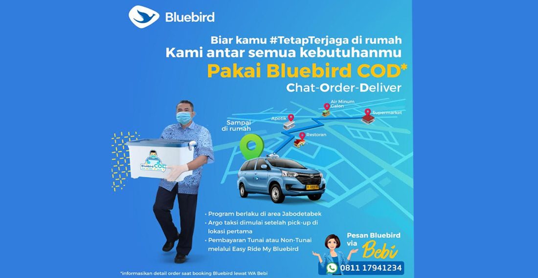 Ini Langkah Teranyar BlueBird dalam Mencegah Penyebaran Covid-19