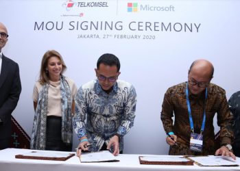 Microsoft-Telkomsel Bentuk Kemitraan Strategis Edge Computing Berbasis AI