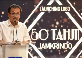 Logo 50 Tahun Jamkrindo