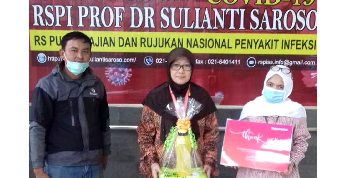 Aksi Tupperware dalam Membantu Tenaga Medis Perangi Covid-19