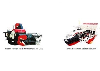 Yanmar Pamer Mesin Panen Padi dan Mesin Tanam Bibit Padi Baru