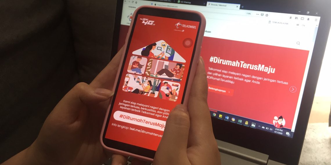 DiRumahTerusMaju untuk Bersama Jaga Indonesia