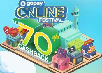 GoPay Online Festival Tawarkan 70% Cashback