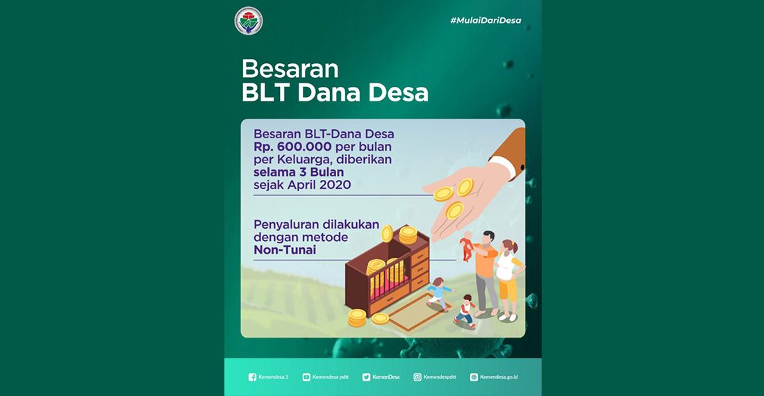 Ini Syarat Penerima dan Besaran BLT Desa yang Diberikan Pemerintah