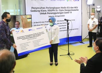 Astra Serahkan Perlengkapan Medis ICU & HCU untuk RSCM guna Percepatan Penanganan Pasien Covid-19
