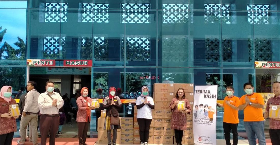 McDonald’s Indonesia Donasikan Paket Makanan dan APD untuk Garda Terdepan Penanggulangan COVID-19