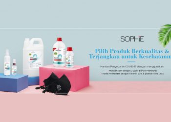 Bantu Cegah Penyebaran Covid-19, Sophie Paris Produksi Hand Moisturizer dan Masker Kain
