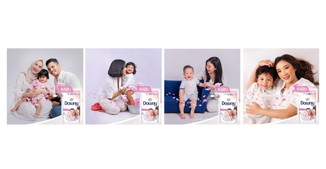 BARU! Downy Mild & Gentle, Pewangi Pakaian untuk Kenyamanan Beraktivitas di Rumah Seharian