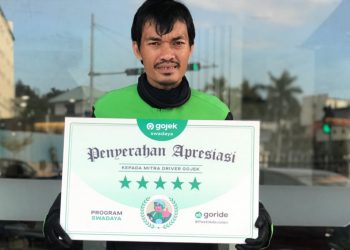 Kisah Mitra Driver Gojek yang Rela Tubuhnya Tersiram Disinfektan demi Lindungi Pesanan Pelanggan