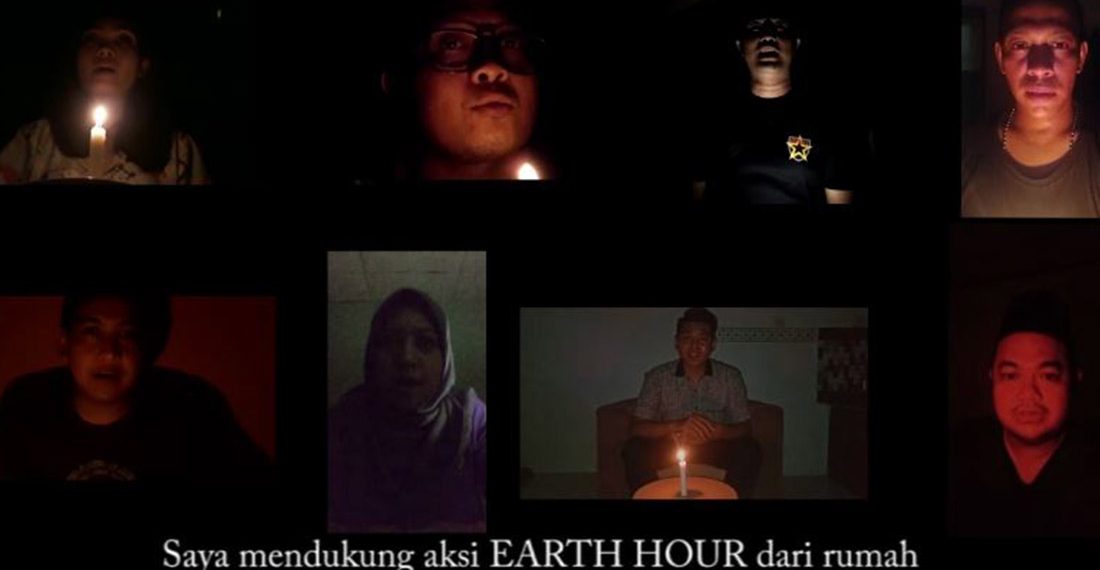 1O1 Bogor Ikut Gelar Aksi Earth Hour 2020 di Tengah Physical Distancing