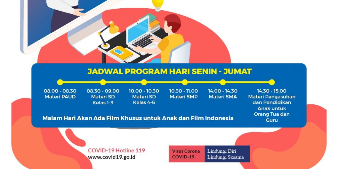 Pemerintah Minta Siswa Manfaatkan Program “Belajar dari Rumah”