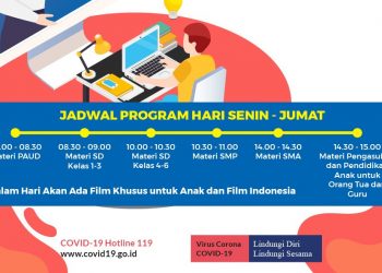 Pemerintah Minta Siswa Manfaatkan Program “Belajar dari Rumah”