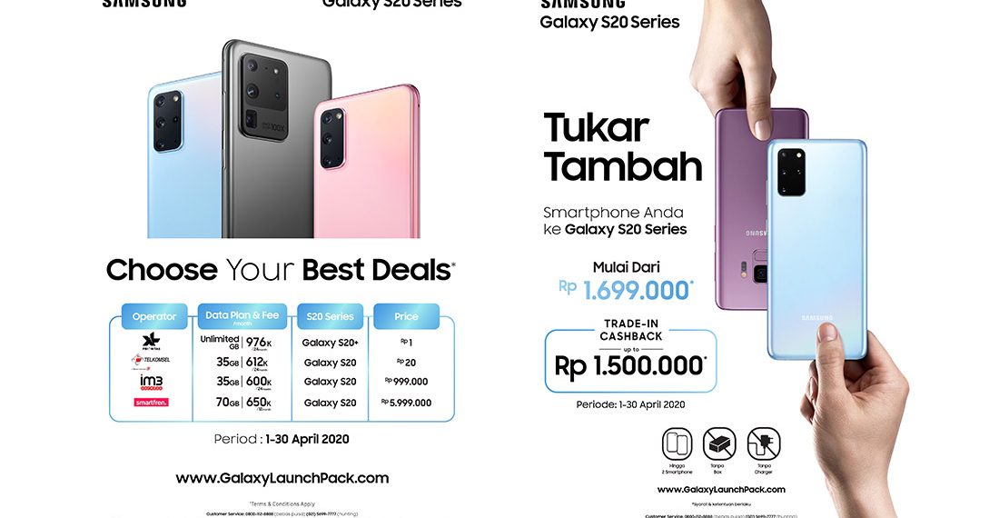 Ini Tips Tetap Sehat Selama #DirumahAja Bersama Samsung Galaxy S20