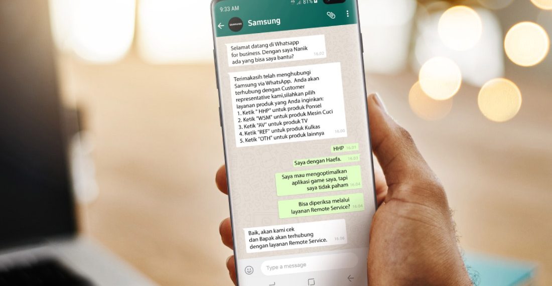 Via “We Bring the Service to You” Samsung Siap Layani Pelanggan #dirumahaja