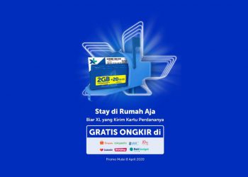 Dukung Physical Distancing, XL Axiata Sediakan Gratis Ongkir Pembelian Produk di Toko Online