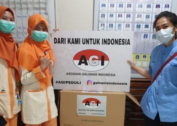 Asosiasi Galvanis Indonesia Inisiasi Program AGI Peduli Dukung Tenaga Medis Lawan Covid-19