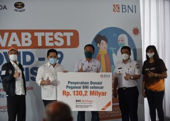 Donasi Terkumpul Rp130 M, BNI Hi-Movers Bantu Perangi Covid-19