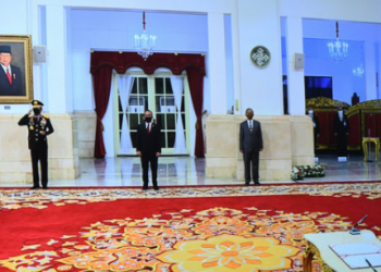 Jokowi Lantik Boy Rafli Amar sebagai Kepala BNPT