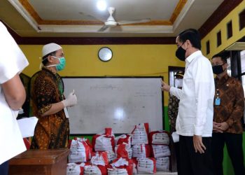 Penyaluran Bansos Tahap Tiga