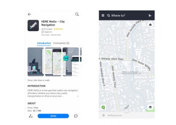 Temukan Tujuanmu dengan HERE WeGo, Apikasi Navigasi Terbaru di HUAWEI AppGallery