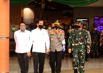 RI 1 Tinjau Kesiapan New Normal di Bekasi