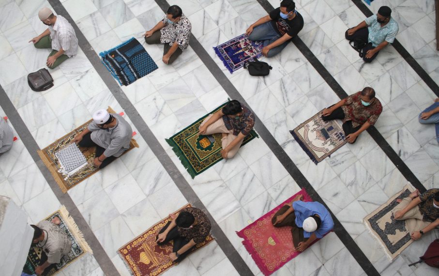 Sholat Jumat Sesuai Protokol Kesehatan