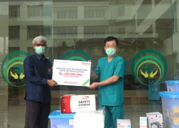 BNI Syariah Salurkan Bantuan terkait COVID-19 ke RSKD Duren Sawit, Jakarta Timur