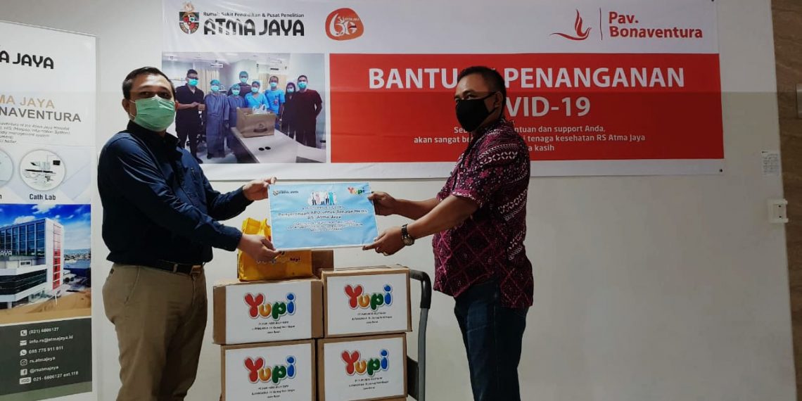 Yupi Bantu Lawan Virus Corona dengan Donasi APD kepada Para Petugas Kesehatan di Jakarta