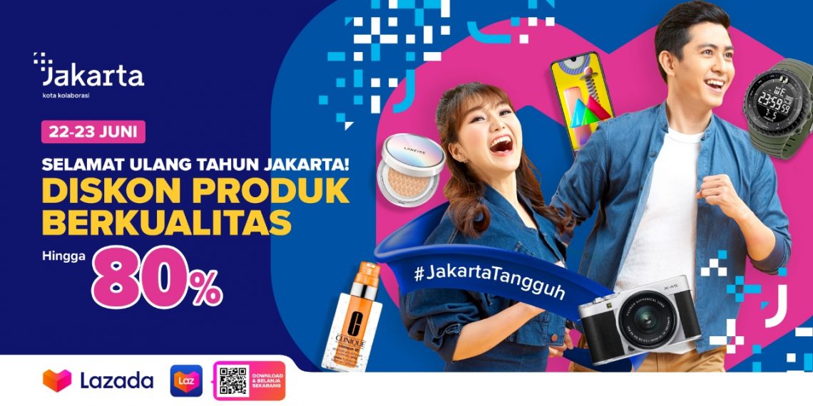 Lazada Indonesia Rayakan Ulang Tahun Jakarta  Melalui Partisipasi dalam Jakarta Great Online Sale