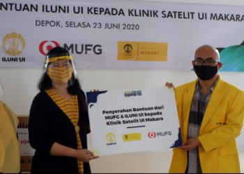 MUFG Bank Berikan Donasi 5.247 APD ke ILUNI UI untuk Lawan COVID-19